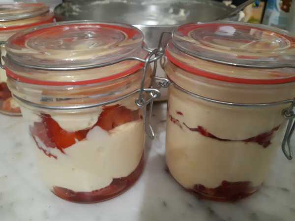 Photo réelle de la recette Tiramisu aux fraises