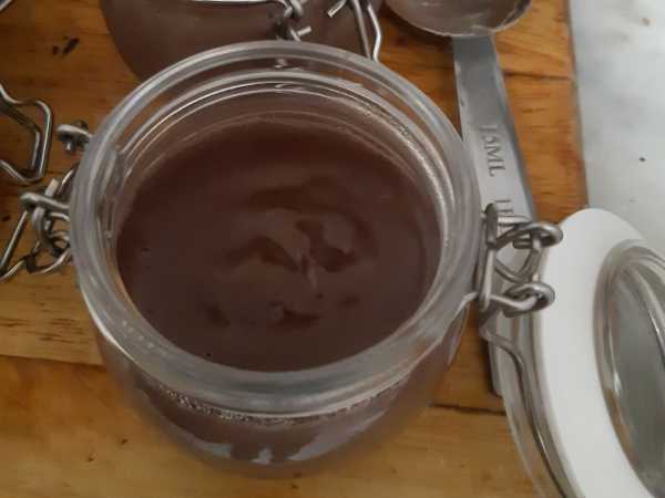 Photo réelle de la recette Crème dessert au chocolat
