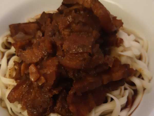 Photo réelle de la recette Porc Hong Shao (ou Mao Zedong)